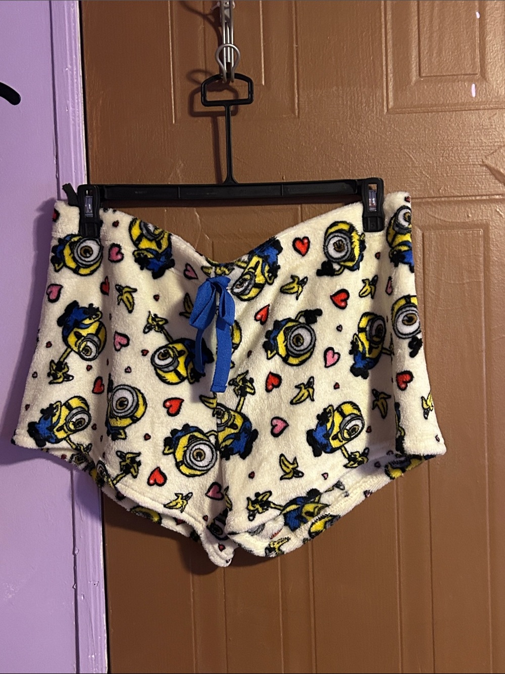 minions plus size shorts